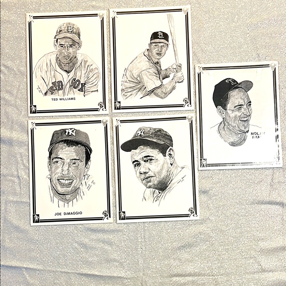 Baseball Legend Sketch  Set